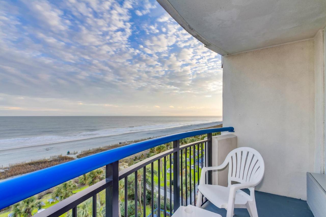 Hosteeva Oceanfront Boardwalk Beach Resort With Balcony マートルビーチ エクステリア 写真