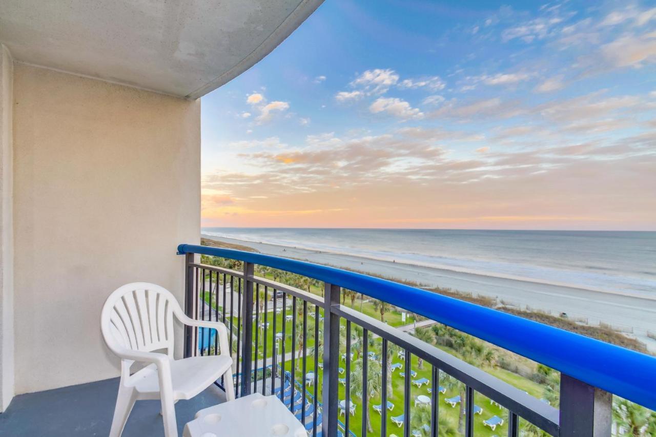 Hosteeva Oceanfront Boardwalk Beach Resort With Balcony マートルビーチ エクステリア 写真