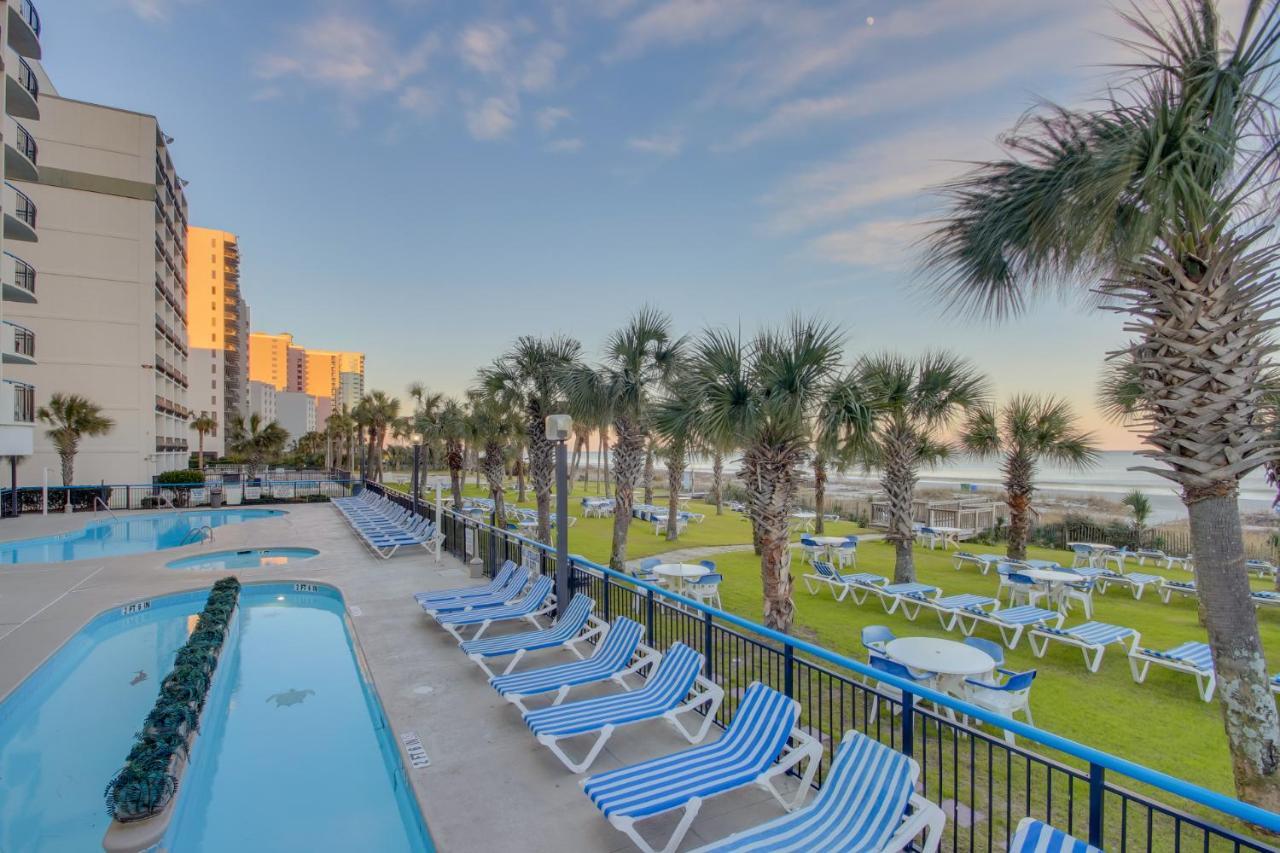 Hosteeva Oceanfront Boardwalk Beach Resort With Balcony マートルビーチ エクステリア 写真