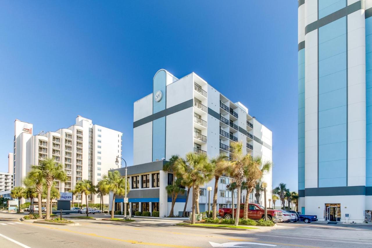 Hosteeva Oceanfront Boardwalk Beach Resort With Balcony マートルビーチ エクステリア 写真