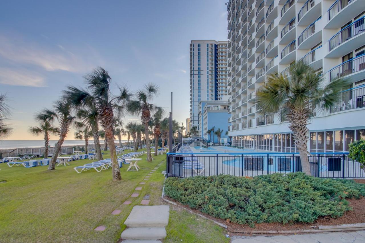 Hosteeva Oceanfront Boardwalk Beach Resort With Balcony マートルビーチ エクステリア 写真