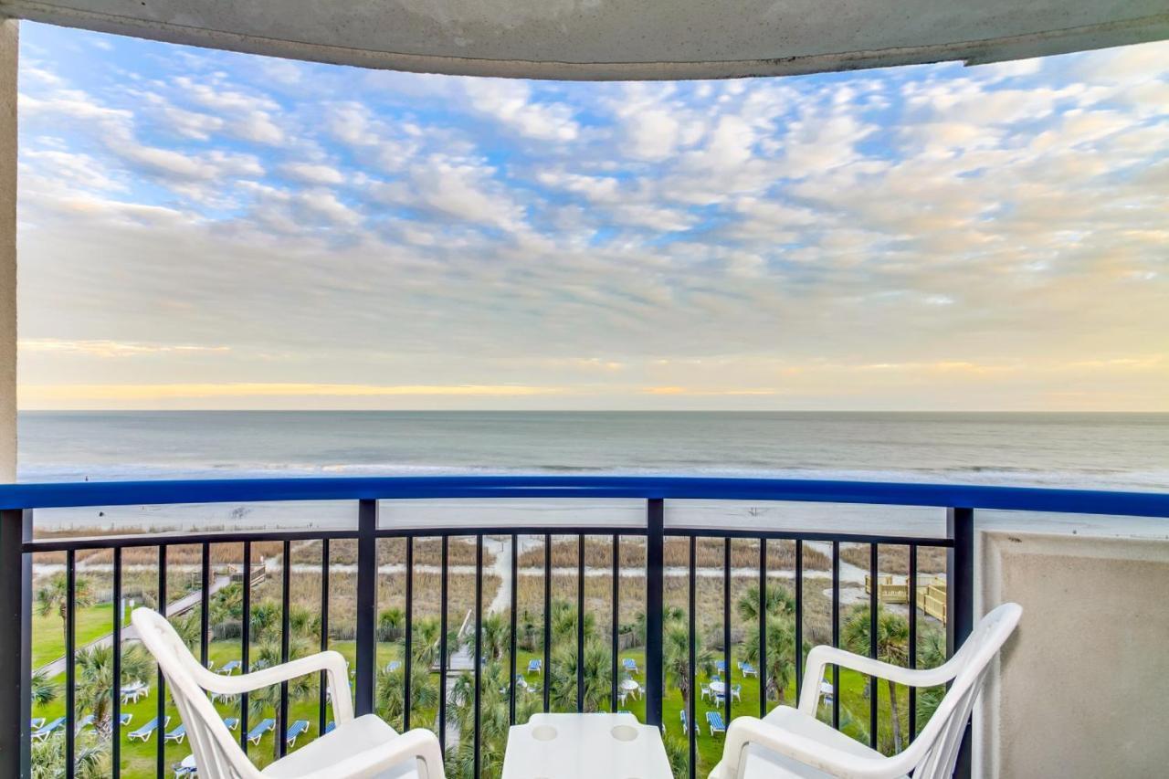 Hosteeva Oceanfront Boardwalk Beach Resort With Balcony マートルビーチ エクステリア 写真